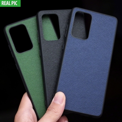 Samsung Galaxy A52s - A52 - AIORIA Canvas Texture Hybrid Case