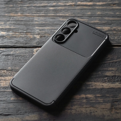 Samsung Galaxy A55 - AUTOFOCUS Carbon Fiber Soft Case