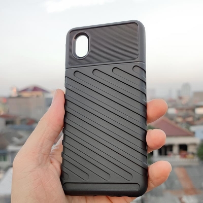 Samsung Galaxy A01 Core - Suitcase Armor TPU Soft Case