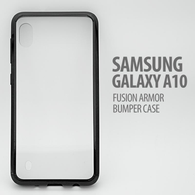^ Samsung Galaxy A10 - Fusion Armor Bumper Case