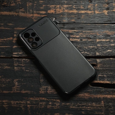 Samsung Galaxy A13 4G - AUTOFOCUS Carbon Fiber Soft Case
