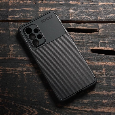 Samsung Galaxy A53 5G - AUTOFOCUS Carbon Fiber Soft Case