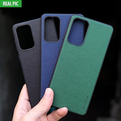 Samsung Galaxy A73 5G - AIORIA Canvas Texture Hybrid Case