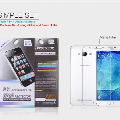 ^ Samsung Galaxy A8 - Nillkin Antiglare Screen Guard