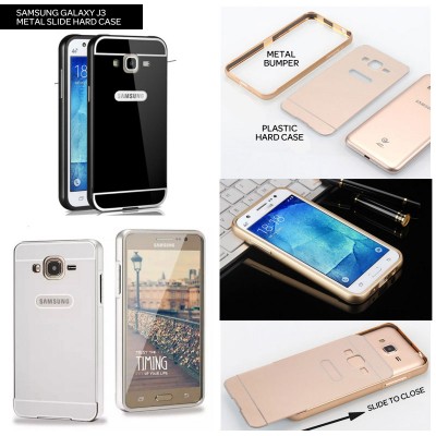 ^ Samsung Galaxy J3 2016 - Metal Slide Hard Case