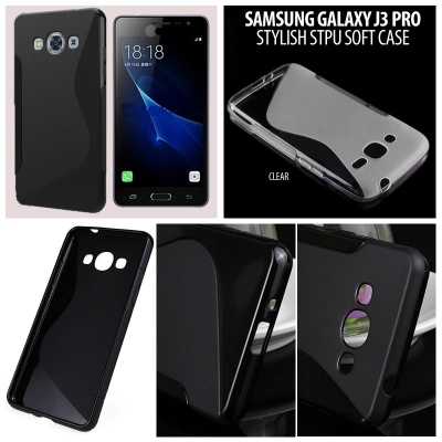^ Samsung Galaxy J3 Pro -  Stylish STPU Soft Case