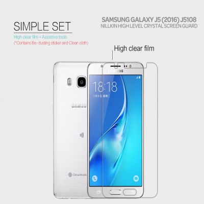 ^ Samsung Galaxy J5 2016 J5108 - Nillkin Clear Screen Guard