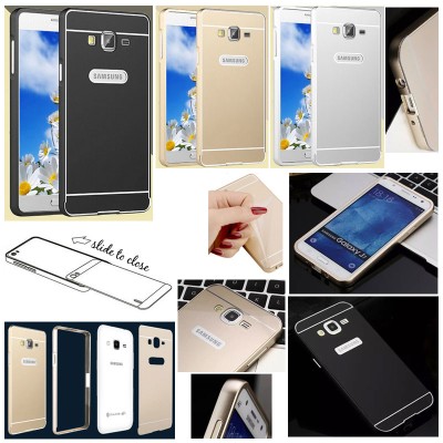 ^NR Samsung Galaxy J7 - Metal Slide Hard Case