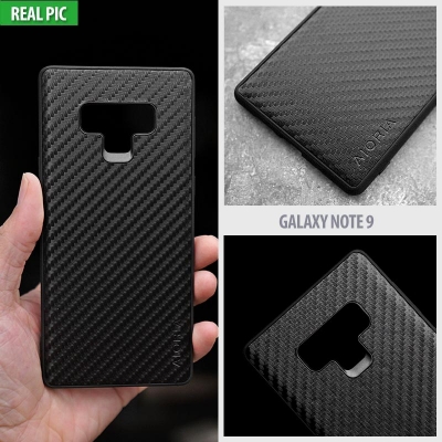 Samsung Galaxy Note 9 - AIORIA Carbon Fiber Hybrid Case