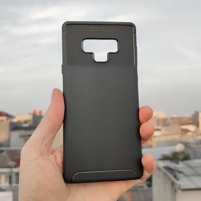 Samsung Galaxy Note 9 - AUTOFOCUS Carbon Fiber Soft Case