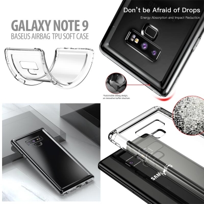 ^ Samsung Galaxy Note 9 - Original Baseus Airbag TPU Soft Case