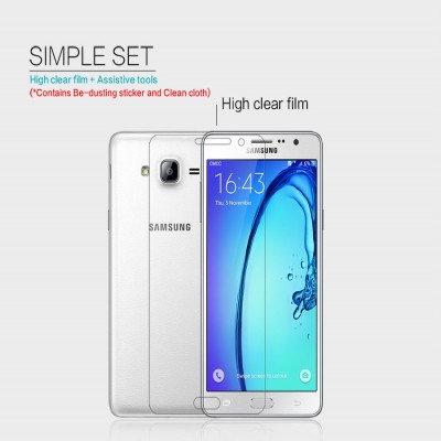 ^ Samsung Galaxy On7 - Nillkin Clear Screen Guard