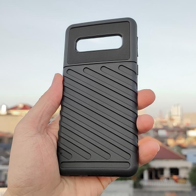 Samsung Galaxy S10 - Suitcase Armor TPU Soft Case