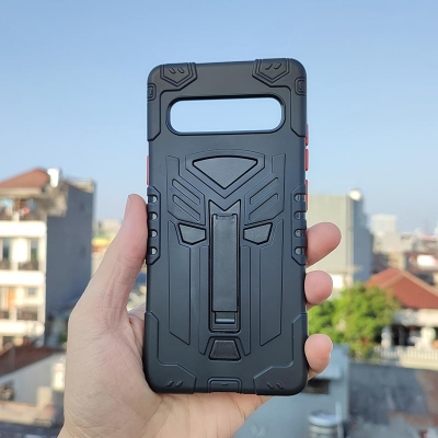 Samsung Galaxy S10 5G - Robot Defender Armor Hybrid Case