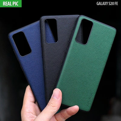 Samsung Galaxy S20 FE - AIORIA Canvas Texture Hybrid Case