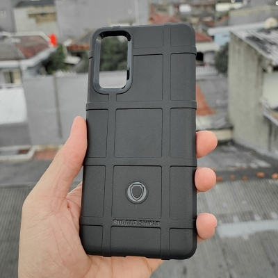 Samsung Galaxy S20 FE - Rugged Shield Armor TPU Soft Case