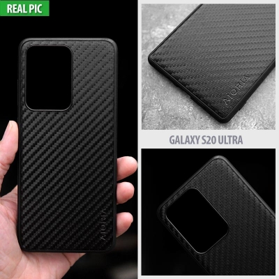 Samsung Galaxy S20 Ultra - AIORIA Carbon Fiber Hybrid Case