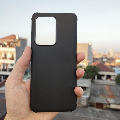 Samsung Galaxy S20 Ultra - Simple Matte TPU Soft Case with Corner Pad