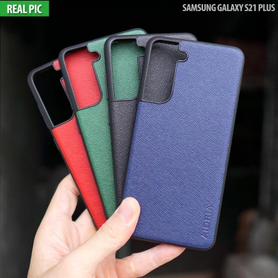 Samsung Galaxy S21 Plus - AIORIA Canvas Texture Hybrid Case
