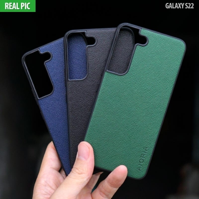 Samsung Galaxy S22 - AIORIA Canvas Texture Hybrid Case