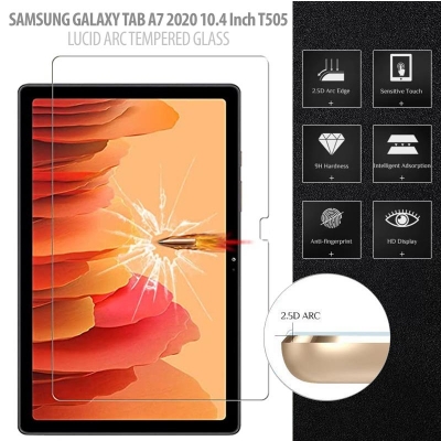 Samsung Galaxy Tab A7 2020 10.4 Inch T505 - Lucid Arc Tempered Glass