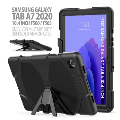 Samsung Galaxy Tab A7 2020 10.4 Inch T505 - Survivor Military Duty Defender Armor Case