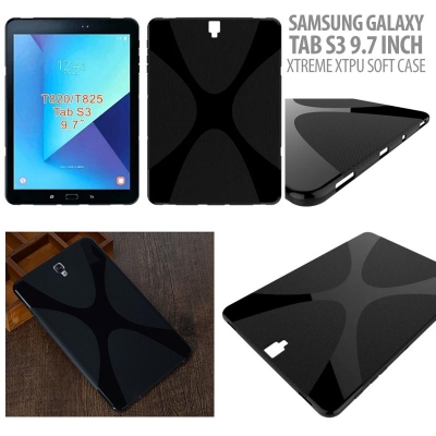 ^ Samsung Galaxy Tab S3 9.7 Inch T820 T825 - Xtreme XTPU Soft Case }