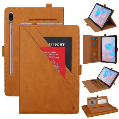 Samsung Galaxy Tab S6 10.5 Inch T865 - Passport Organizer Diary Leather Book case