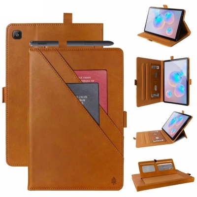 Samsung Galaxy Tab S6 Lite 10.4 Inch P615 - Passport Organizer Diary Leather Book case