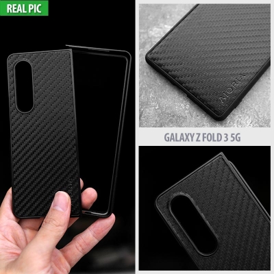 Samsung Galaxy Z Fold 3 - AIORIA Carbon Fiber Hybrid Case