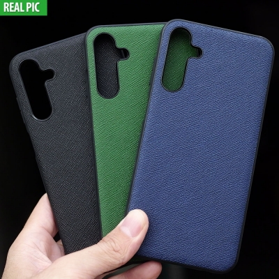 Samsung Galaxy M15 - AIORIA Canvas Texture Hybrid Case