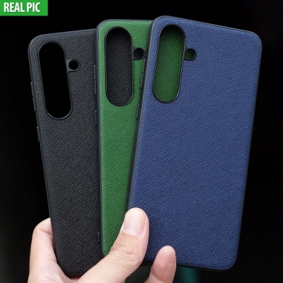 Samsung Galaxy S24 FE - AIORIA Canvas Texture Hybrid Case