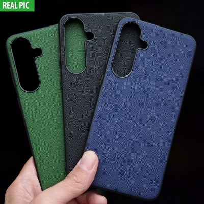 Samsung Galaxy S25 - AIORIA Canvas Texture Hybrid Case