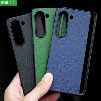 Samsung Galaxy Z Fold 5 - AIORIA Canvas Texture Hybrid Case