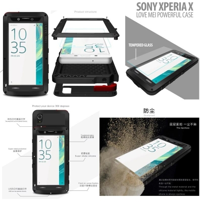 ^ Sony Xperia X - Love Mei Powerful Case }