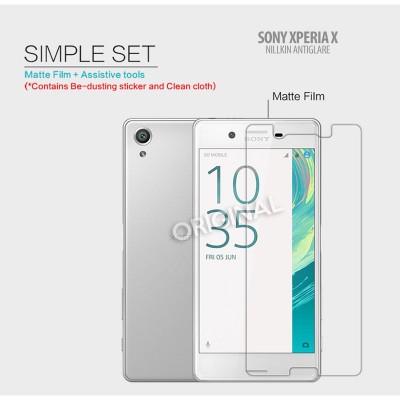 ^ Sony Xperia X / Xperia X Performance Dual / X Performance - Nillkin Antiglare Screen Guard }