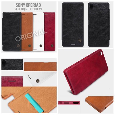 ^ Sony Xperia X - Nillkin Qin Series Leather Case