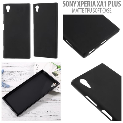 NR Sony Xperia XA1 Plus Dual / XA1 Plus - Matte TPU Soft Case }