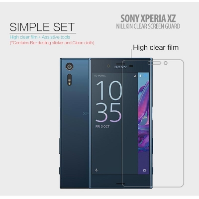 ^ Sony Xperia XZ Dual / Xperia XZ / XZs - Nillkin Clear Screen Guard }