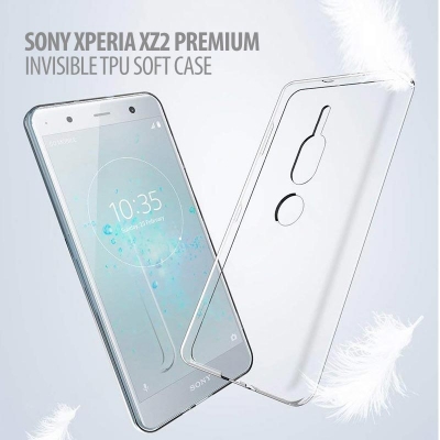^ Sony Xperia XZ2 Premium - Invisible TPU Soft Case