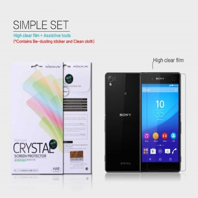 ^ Sony Xperia Z3 Plus / Xperia Z4 - Nillkin Clear Screen Guard