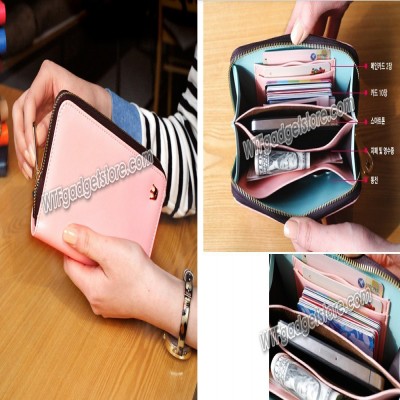 * Silky Multi Pocket WHPO Korean Wallet 5.5inch