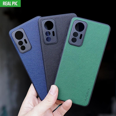 Xiaomi 12 Lite - AIORIA Canvas Texture Hybrid Case