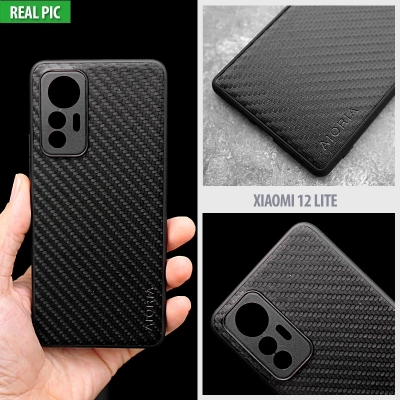 Xiaomi 12 Lite - AIORIA Carbon Fiber Hybrid Case