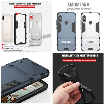 ^ Xiaomi Mi 8 / Mi8 - Hybrid Armor Kickstand