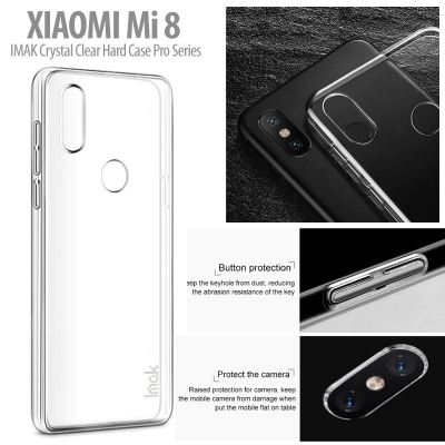 ^ Xiaomi Mi 8 / Mi8 - IMAK Crystal Clear Hard Case Pro Series