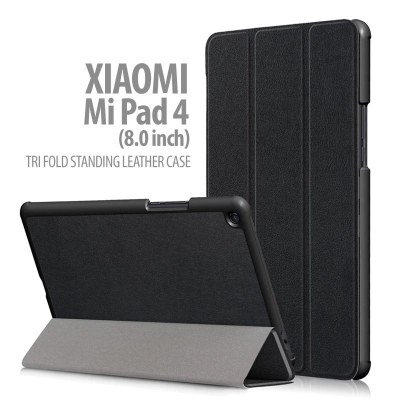 ^ Xiaomi Mi Pad 4 8.0 inch - Tri Fold Standing Leather Case