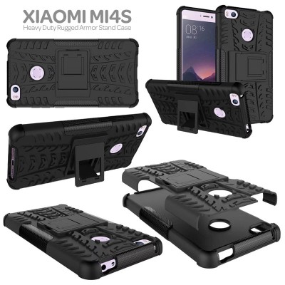 ^ Xiaomi Mi4s - Heavy Duty Rugged Armor Stand Case