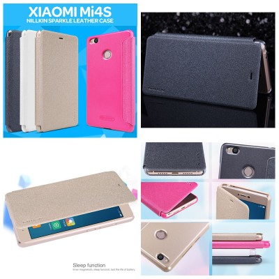 ^ Xiaomi Mi4s - Nillkin Sparkle Leather Case