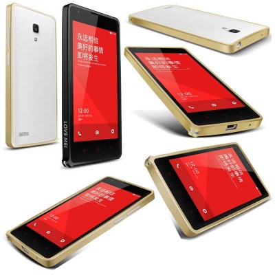 Xiaomi RedMi Note / HongMi Note - Love Mei Metal Bumper Case
